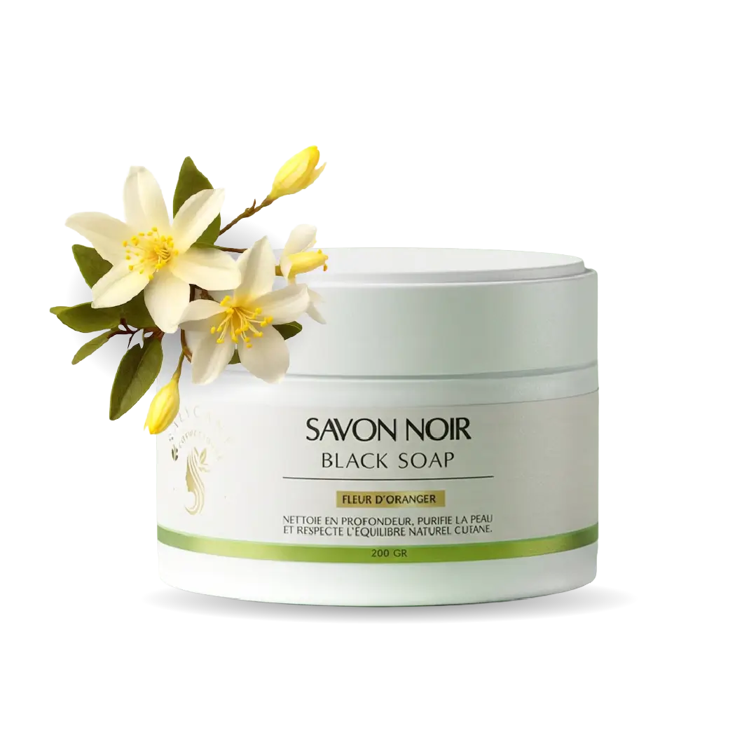 Savon Noir Fleur d’Oranger